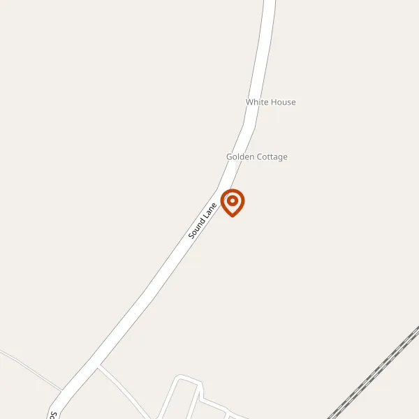 Map showing approximate location: Rosemount, Sound Lane, Sound, CW5 8BE