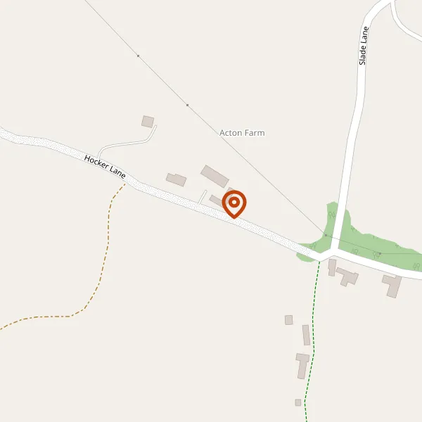 Map showing approximate location: The Old House, Hocker Lane, Over Alderley, Cheshire SK10 4SB
