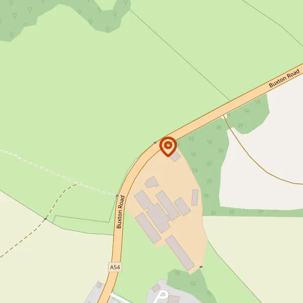 Map showing approximate location: GREAT OAK FARM, BUXTON ROAD, BOSLEY, CHESHIRE, SK11 0PW