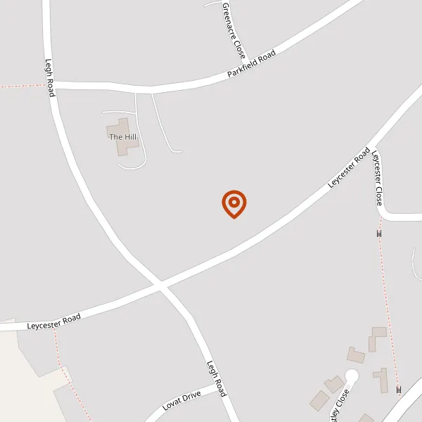 Map showing approximate location: Silvercraig, 9, Leycester Road, Knutsford, Knutsford, Cheshire, WA16 8QR