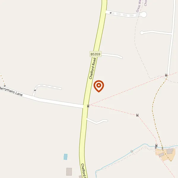 Map showing approximate location: Croft House, Chelford Road, Great Warford, SK9 7TL