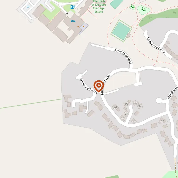 Map showing approximate location: 29, ARMISTEAD WAY, CRANAGE, CHESHIRE, CW4 8FE