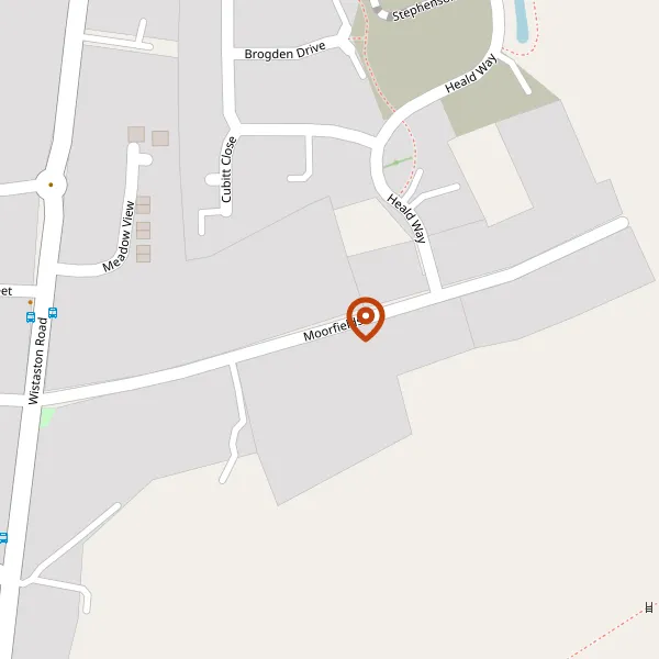 Map showing approximate location: 48, Moorfields, Willaston, CW5 6QY