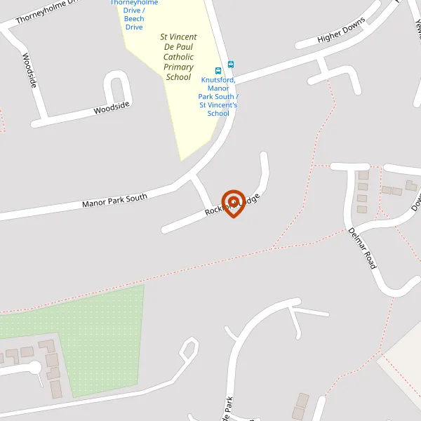 Map showing approximate location: 19, Rockford Lodge, Knutsford, Cheshire, Wa16 8Ah