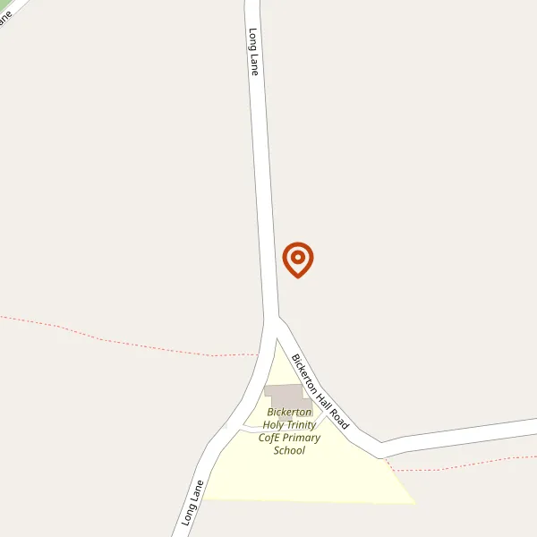 Map showing approximate location: Heathland House, Goldford Lane, Bickerton, SY14 8LL