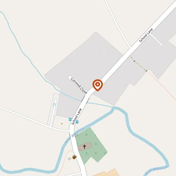 Map showing approximate location: 2, School Lane, Warmingham, CW11 3QL