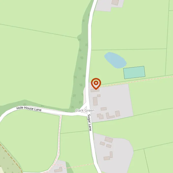 Map showing approximate location: Rushley Walls, Sugar Lane, Adlington, Cheshire, SK10 5SL