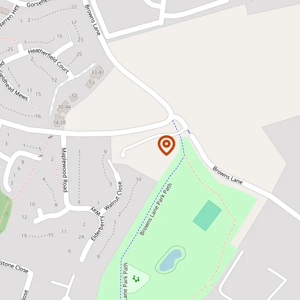 Map showing approximate location: Hazelmere House Care Home, Pinewood Road, Wilmslow, Cheshire, SK9 2RS