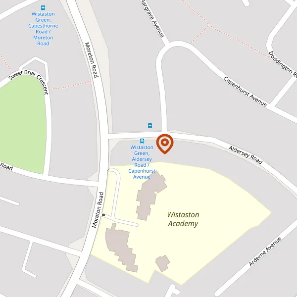 Map showing approximate location: 63, Aldersey Road, Crewe, CW2 8NR