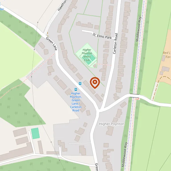 Map showing approximate location: 30, Green Lane, Poynton, Stockport, Cheshire, SK12 1TJ