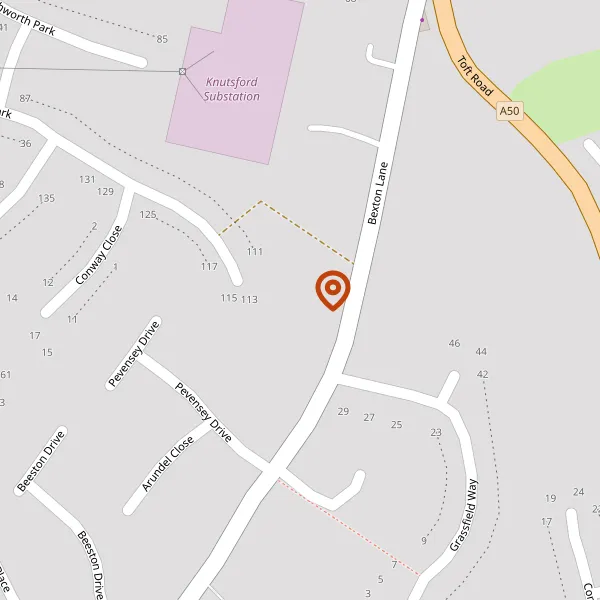 Map showing approximate location: Wentworth House, Bexton Lane, Knutsford, Cheshire, WA16 9AE