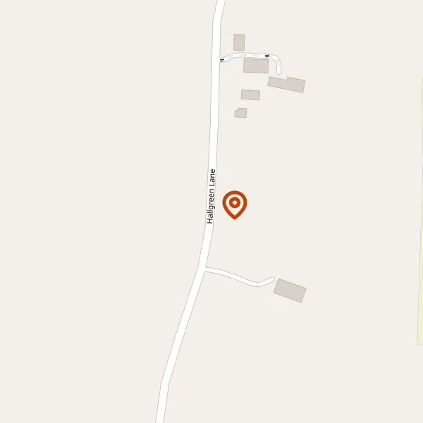 Map showing approximate location: Land East Of, Hall Green Lane, Somerford Booths