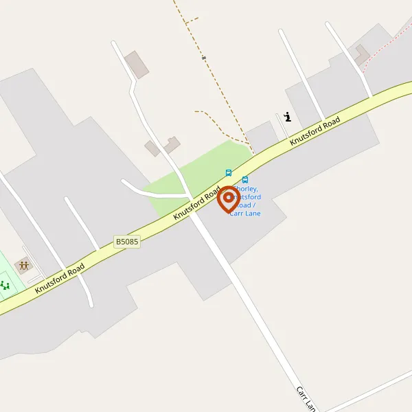 Map showing approximate location: United Utilities, Carr Lane, Alderley Edge, SK9 7SL