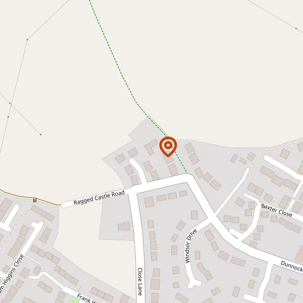 Map showing approximate location: 122, Dunnocksfold Road, Alsager, ST7 2TW