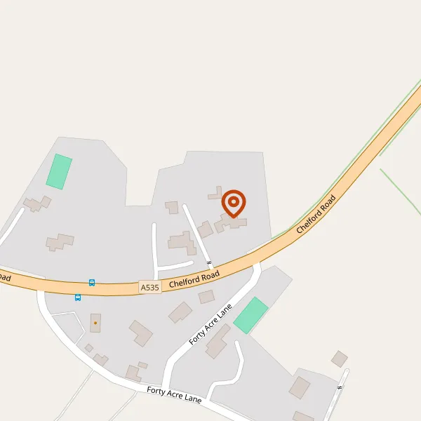 Map showing approximate location: Hiverley, Grove, Chelford Road, Twemlow Green, Crewe, Cheshire, CW4 8BP