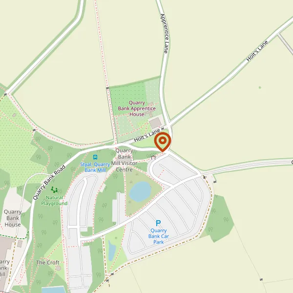 Map showing approximate location: Quarry Bank Mill, Quarry Bank Road, Styal, Cheshire, SK9 4LA