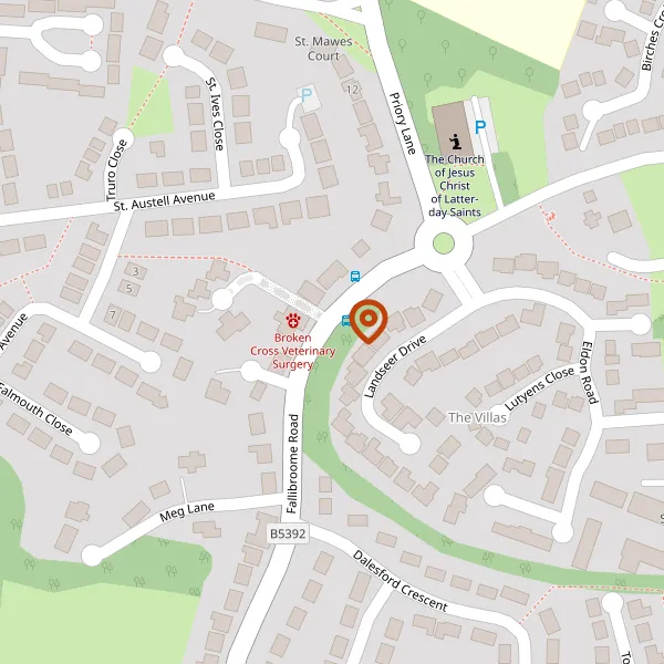 Map showing approximate location: 52, Fallibroome Road, Macclesfield, SK10 3LA