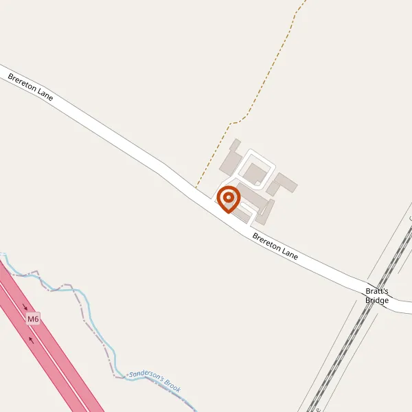 Map showing approximate location: Court House Farm, Back Lane, Brereton, Cheshire, CW11 1RL