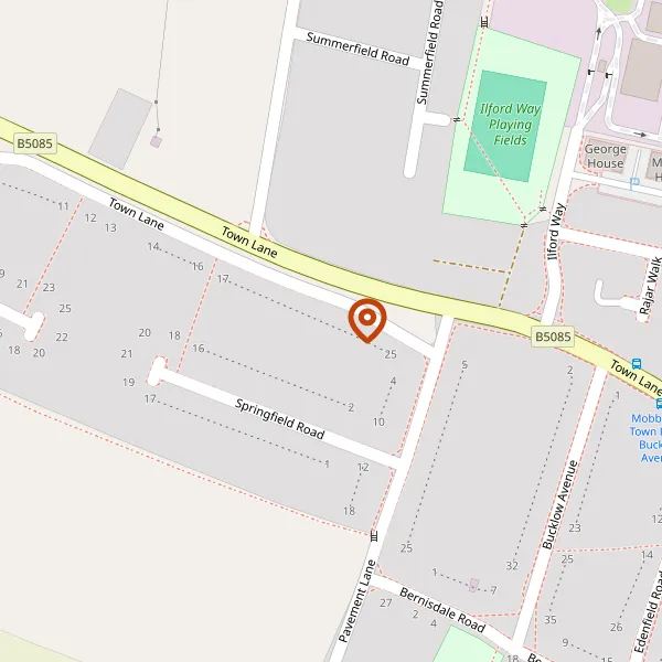 Map showing approximate location: 24, Town Lane, Mobberley, WA16 7PY
